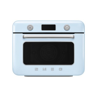 Backofen Elektrisch + Dampf Smeg 50 cm 50's Style COF01PBEU Pastellblau