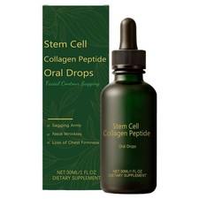 Stem Cell Collagen Peptide Oral Drops, Natural Advanced Body Care Liquids Drop