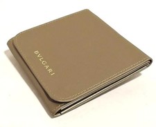 AUTHENTIC NEW BULGARI BVLGARI 4x4 JEWELRY POUCH/BAG WITH INSERT BRAND NEW