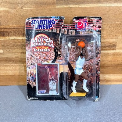 Starting Lineup James Worthy NCAA March Madness 2000 Figure Carded Vintage