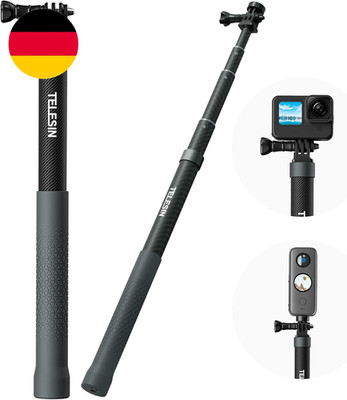 TELESIN 120Cm Selfie Stick Langer Pole Unsichtbar Für Gopro Hero 13 12 11 10 9 8