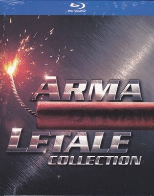 5 Blu-ray TÖDLICHE WAFFE COLLECTION mit Mel Gibson Serie Sammlung komplett neu