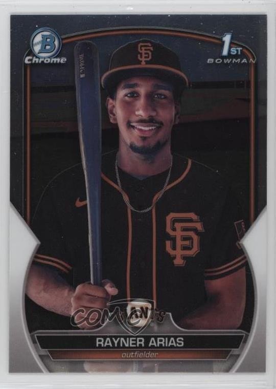 2023 Bowman Chrome Prospects Rayner Arias #BCP-222 12yh