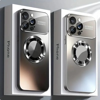 Luxus Titanium lPhone MagSafe Hülle - Alle Modelle Hüllen