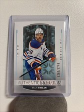 Zach Hyman Edmonton Oilers 2025-26 SP Hockey Authentic Profiles #'d 1261/1749