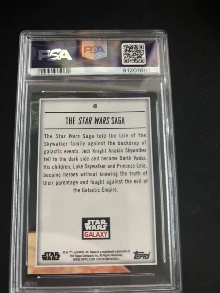 Star Wars Galaxy, PSA como nuevo 9 The Star Wars Saga/150 Foto 2 de 2