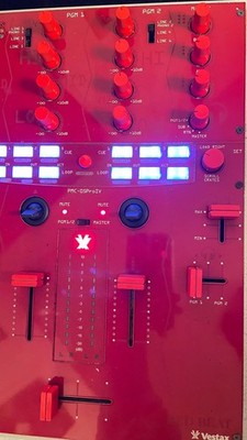 Vestax PMC-05 ProⅣ Red DJ Mixer Professional Mixing Controller | eBay