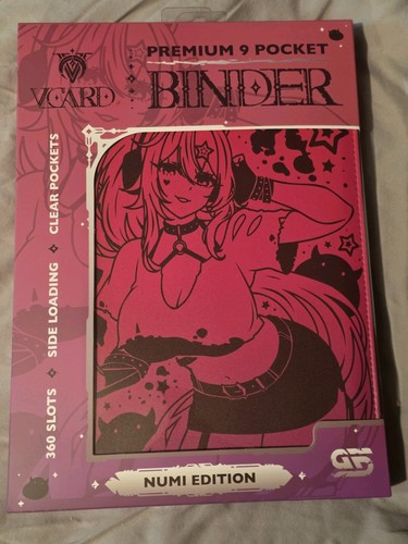 VCARD Gamersupps Premium 9-Pocket Card Binder Numi Edition Brand new - Picture 2 of 3
