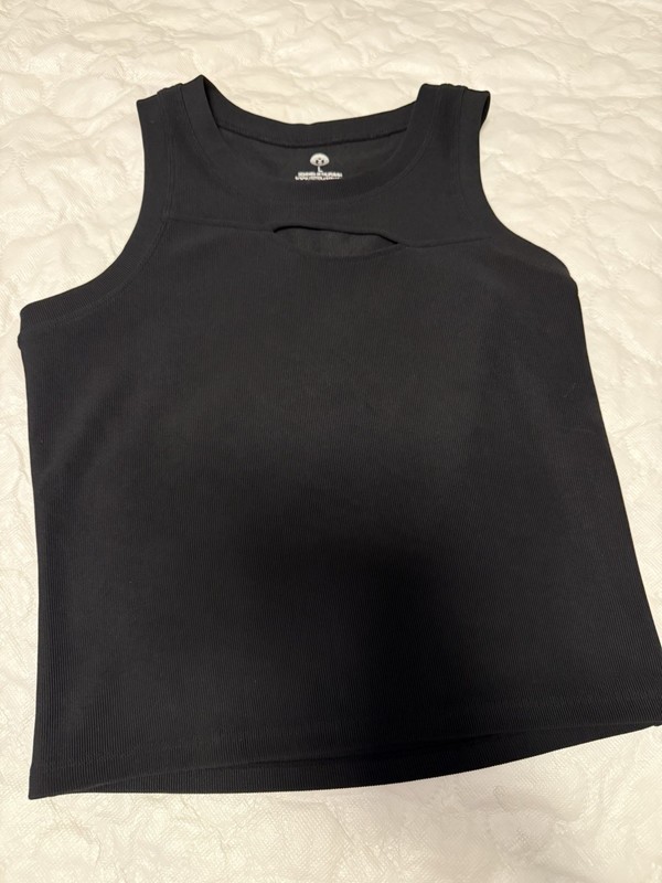 Black Crop Top L