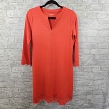 NWT Lands End Orange Swim Dress Coverup Size XS 2-4