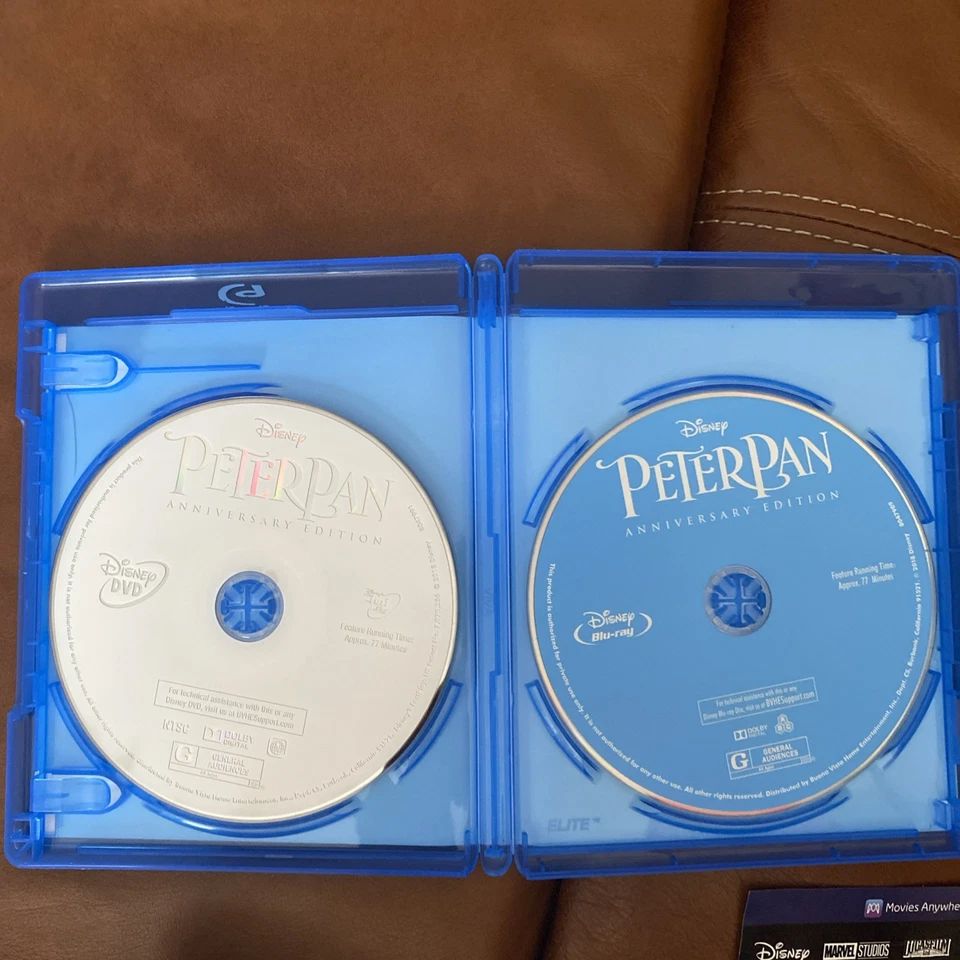 Peter Pan - (70th Anniversary Blu-ray DVD) DMC Exclusive w/ slipcover - Image 2 of 4