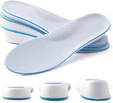 Height Increase Insole Arch Support Breathable Shoe Insoles 3.5Cm, Men Us8-11