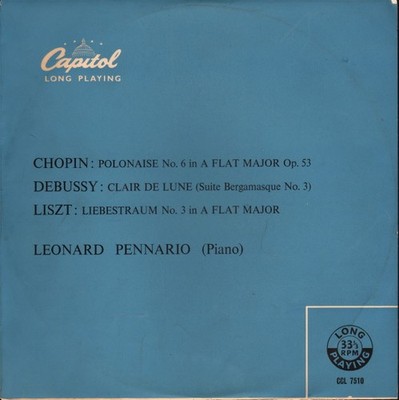 Chopin - Polonaise No.6 In A Flat Major, Op 53 / Clair De Lune (No 3, Suite Berg