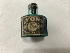 Lyons penny ink bottle sealed with original i...
