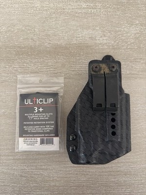 G43X MOS IWB Appendix Holster (TLR-7 Sub Cut) RH + NEW UltiClip 3+