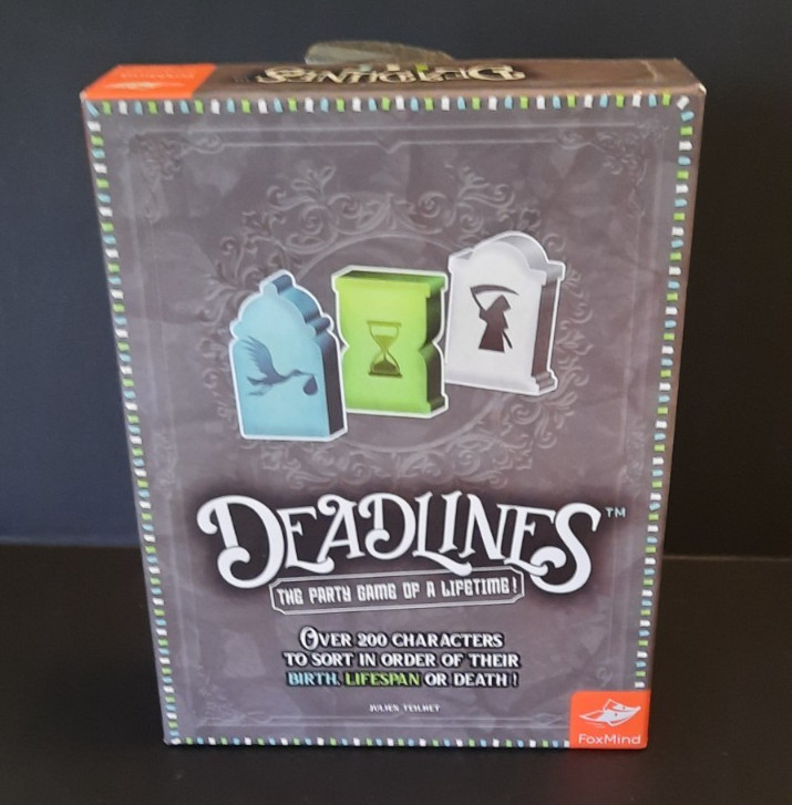 FOXMIND DEADLINES - GAMES, THE TRIVIA GAME OF A LIFETIME AGES 12+