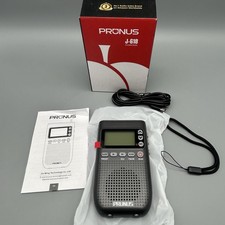 Portable Radio AM FM to Bluetooth Earphone, as Bluetooth Speaker, 2000mah Rec...