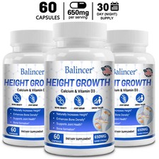 Calcium 350mg with Vitamin D3 Supplement for Strong Bones  Immune Support