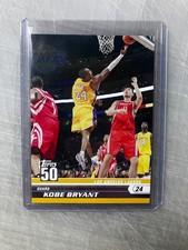 2008-09 Topps 50 Kobe Bryant #22 Los Angeles Lakers Basketball Trading Card