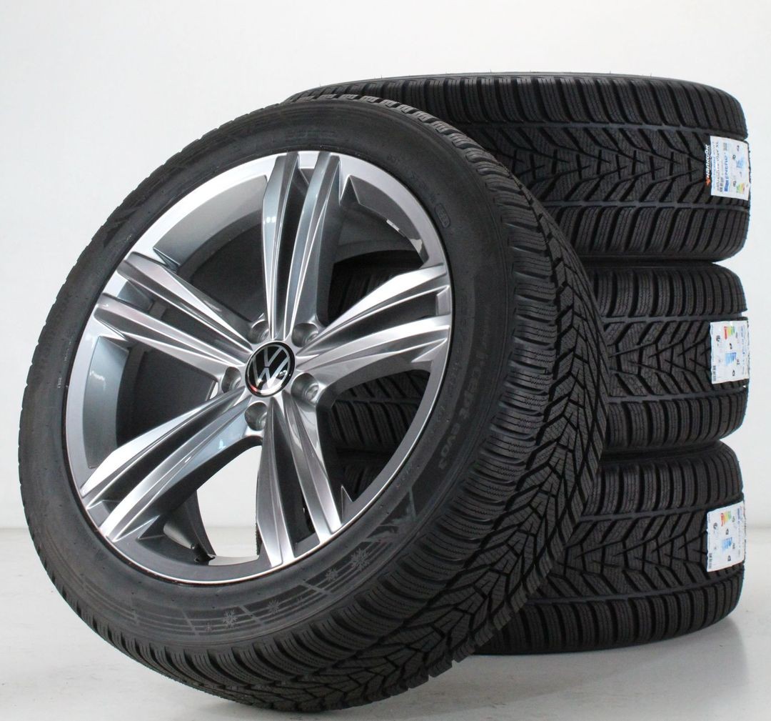 VW Tiguan AD1 & Allspace Winter Wheels Alloy 19 Inch Sebring Grey 5NA601025E