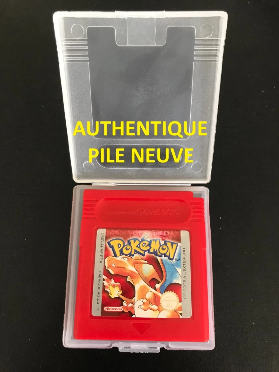 Lot 4 Jeux Pokémon (Rouge, Bleue, Or, Argent) - Game Boy Color - Authentique PAL