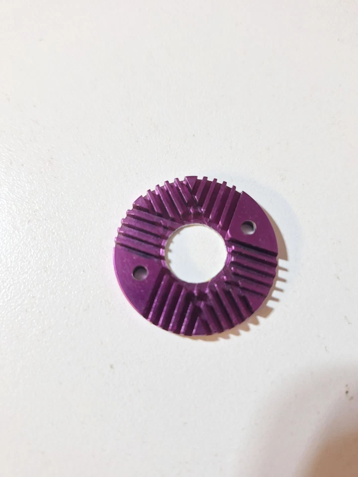 Vintage RC Trinity Alluminum Heat Sink Motor Spacer 4043 Losi Associated - Image 2 of 4