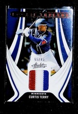 2022 Panini Absolute - Retail Rookie Threads Curtis Terry #RT-CT Red /49 