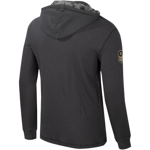 Hombres Coliseo Carbón Kentucky Wildcats OHT Apreciación Militar Henley - Imagen 3 de 4