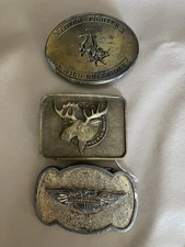 Misc. Belt  Buckles Need Pieces( P23)