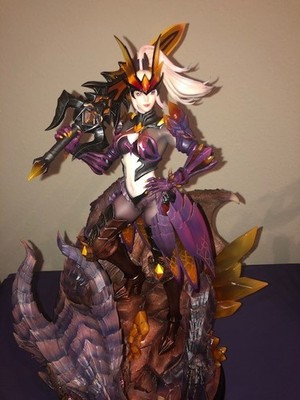 HONOR OF KINGS - HUA MULAN - DRAGON HUNTER DELUXE STATUE - DAMTOYS & SIDESHOW