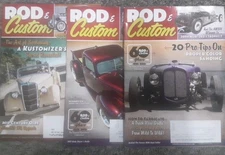 Rod & Custom Magazine Nov 2012 Feb June 2013 Lot of 3 