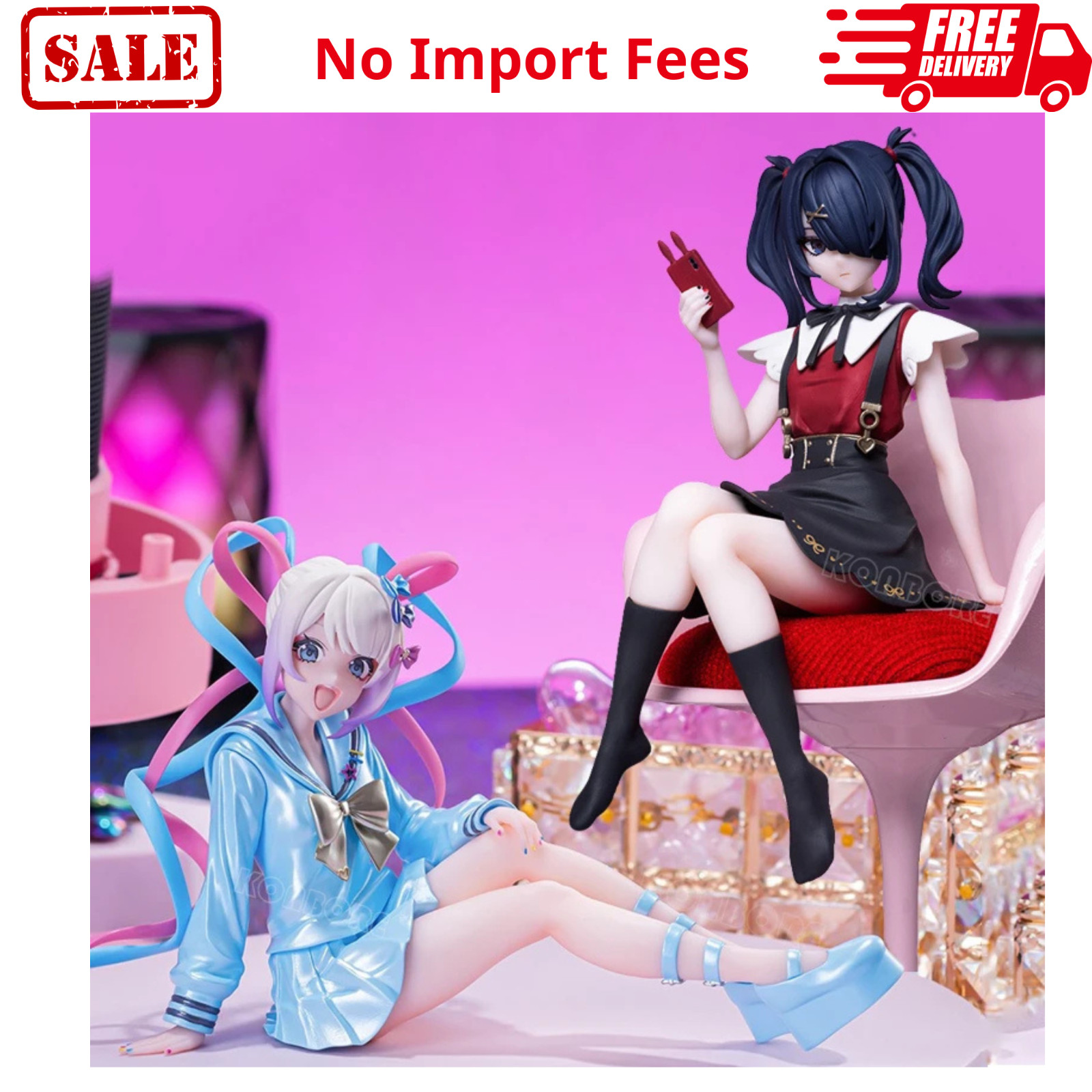 Anime NEEDY GIRL OVERDOSE Figures Cute Rain Action Figures Beautiful Girl Model