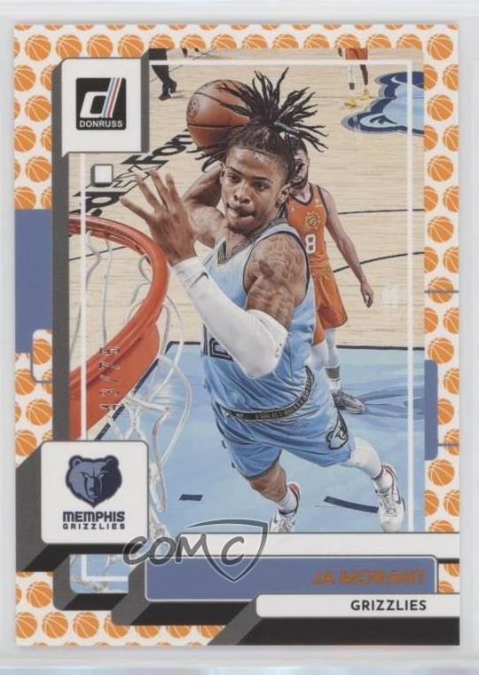 2022-23 Panini Donruss Basketball 43/75 Ja Morant #156 0d94