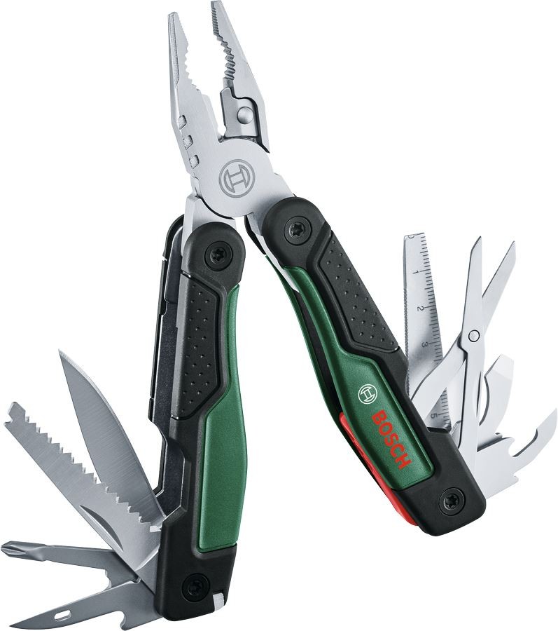 Bosch 16-In-1 Multifunction Tool (Stainless Steel; Locking Function; Softgrip; 16 Functions) 4053423254082 - Image 2