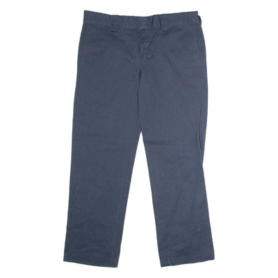 DICKIES Workwear Herren Twill-Hose Blau Slim Straight W34 L30
