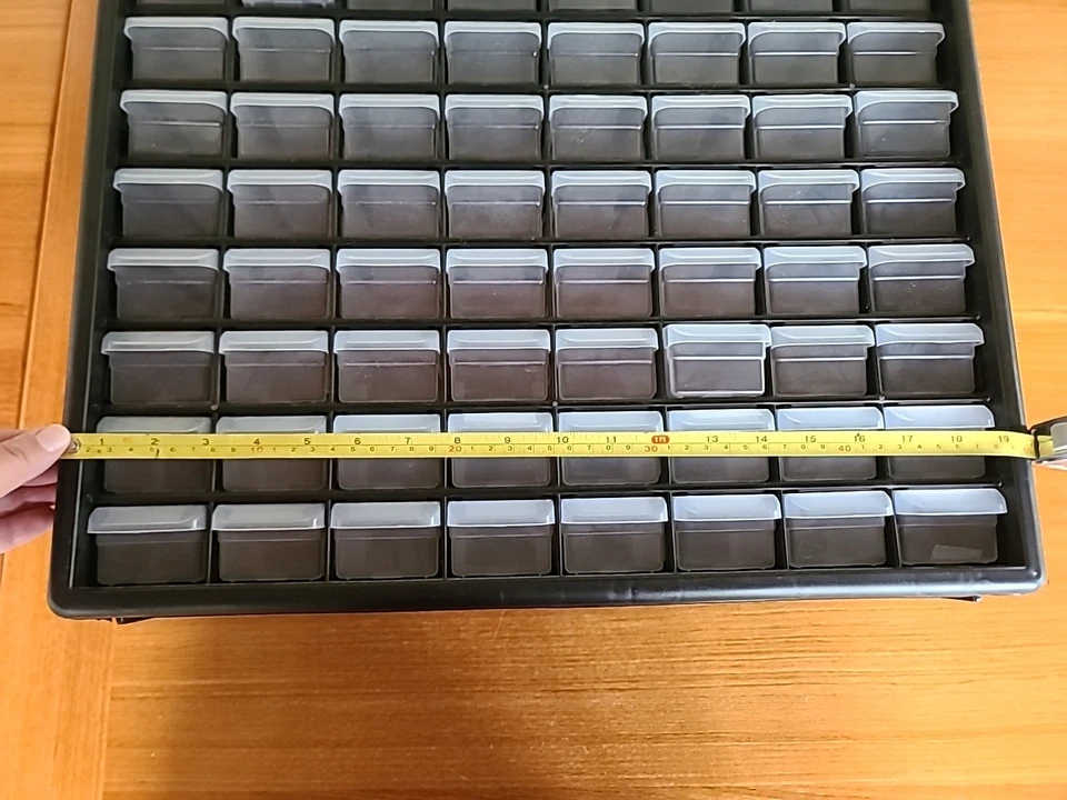 Organizing Plastic Parts Storage Hardware for Crafts Beads Hardware Fishing USED - Image 4 of 4