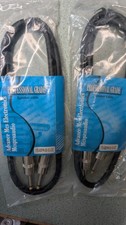 Professional Grade Speaker Cable Two Pack New In Package 3ft 1/4 Inch