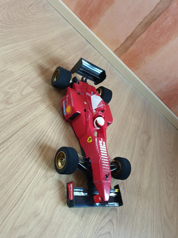 Rc Car Tamiya F 103 Formel 1 Modell in Ferrari F 610 B after Race Optik - Bild 2 von 4