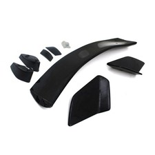 RD3491 REAR SPOILER TYPE R STYLE BLACK BOOT WING LIP FOR HONDA CIVIC FK 2016-21