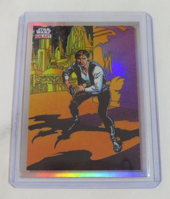 Star Wars Galaxy Han Solo Draws Karte #7 Sammlerkarte    
