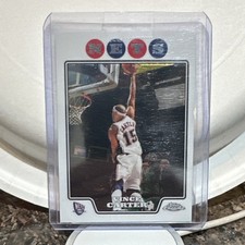 Vince Carter Topps Chrome 2008-09 #115 New Jersey Nets Basketball NBA Card