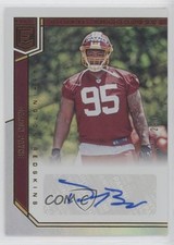2018 Donruss Elite Elite Rookie Auto 149/299 Daron Payne #RA-DP Auto vw1