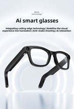 AI Smart Glasses Bluetooth Camera Live Translation Anti-Shake Recording Wearable