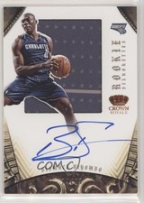 2012-13 Panini Preferred Rookie Silhouettes 24/99 Bismack Biyombo #359 Auto kx2