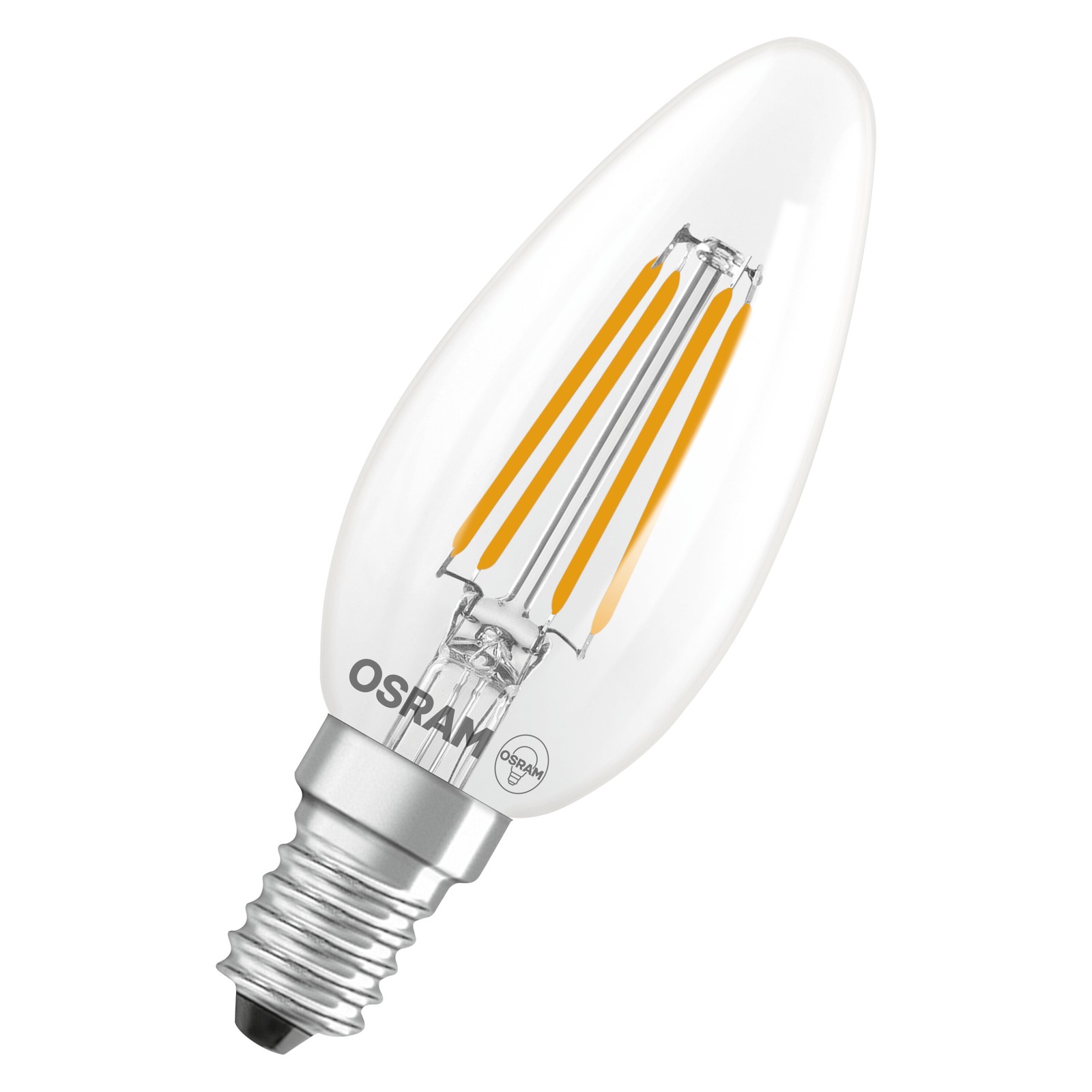 OSRAM Lampada LED  Superstar B40 a forma di candela, dimmerabile, bianco neutro