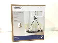 Progress Lighting P400188-020 Hartwell 6-Light Antique Bronze Chandelier New