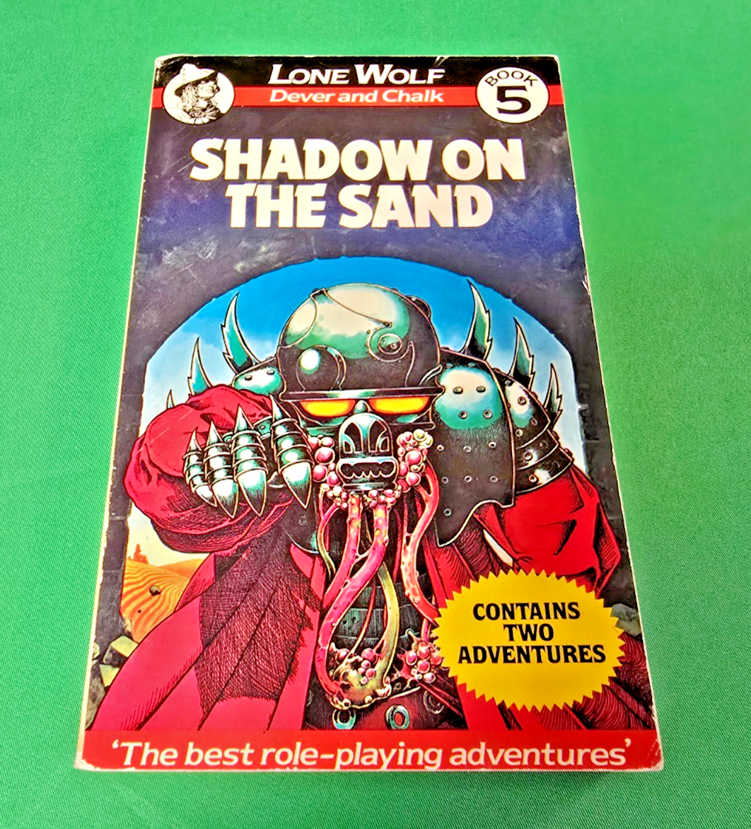 Shadow on the Sand **1st/2nd BEAVER EDITION!!** Lone Wolf Joe Dever #4