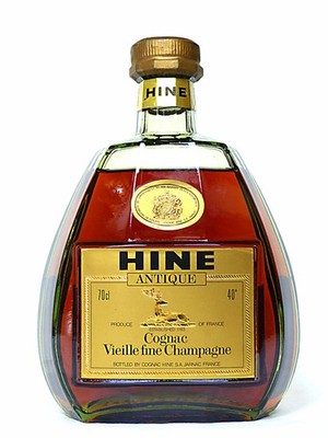 HINE ANTIQUE COGNAC + Vieille fine Champagne + FRANCE + 1970er