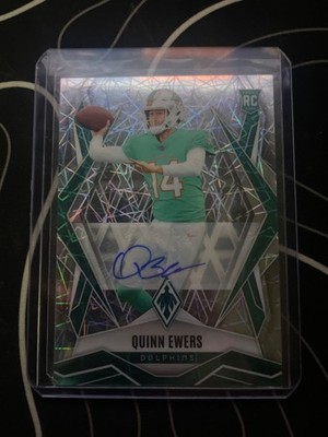 2025 Panini Phoenix - Rookies Quinn Ewers #159 Lazer Autographs (AU, RC)
