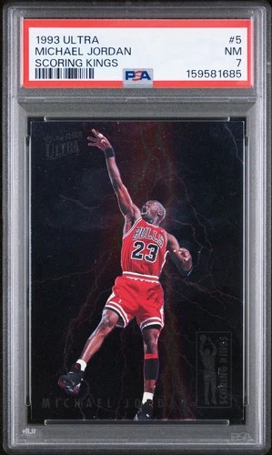 1993 Fleer Jordan PSA 7